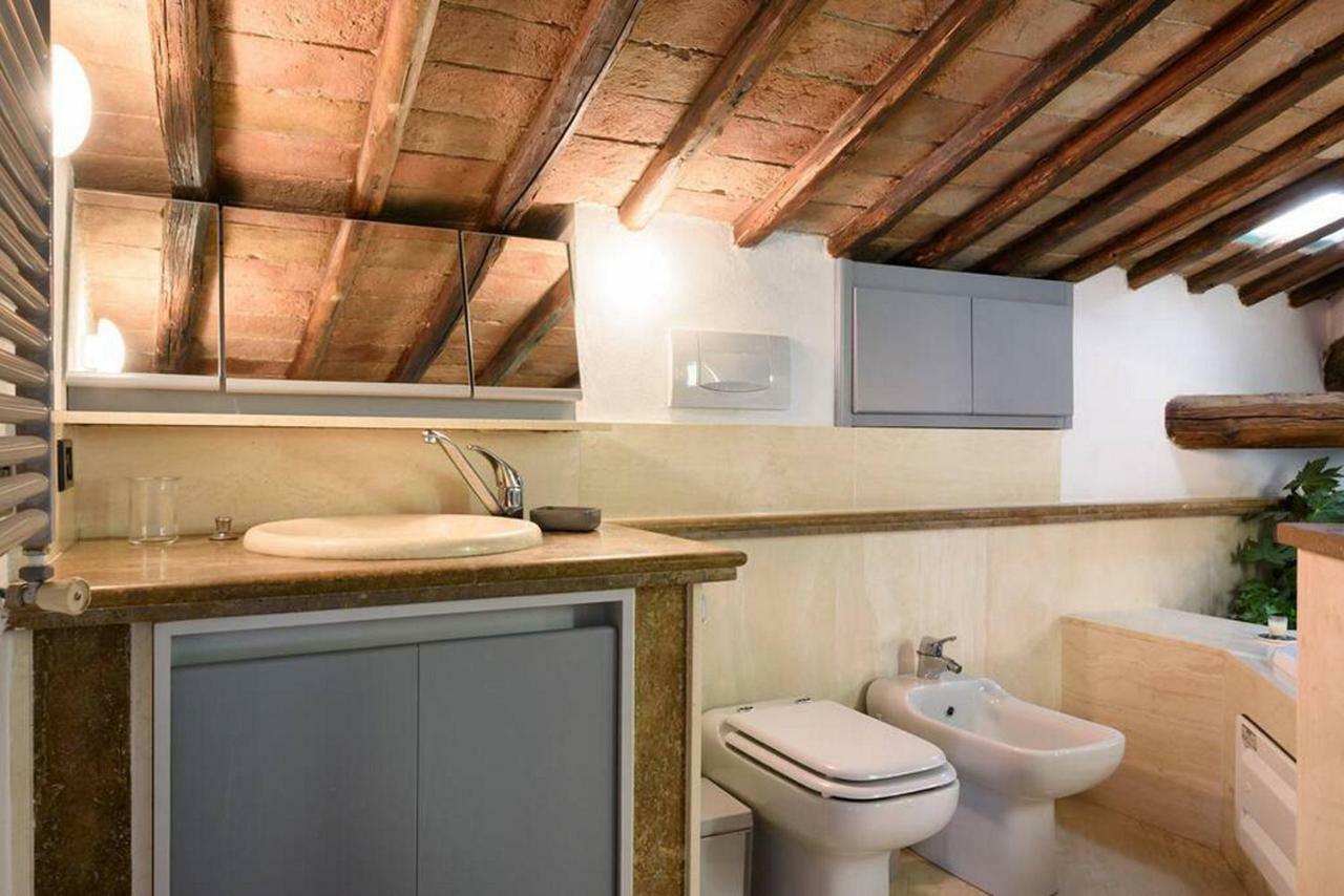 Penthouse In Siena Near Piazza Del Campo Apartment ภายนอก รูปภาพ