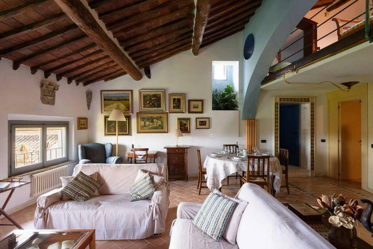 Penthouse In Siena Near Piazza Del Campo Apartment ภายนอก รูปภาพ