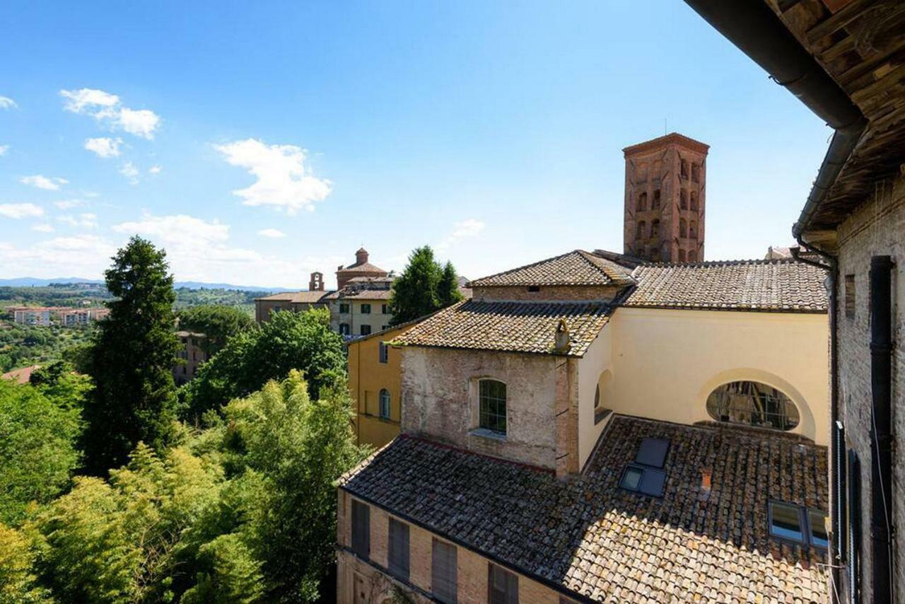 Penthouse In Siena Near Piazza Del Campo Apartment ภายนอก รูปภาพ
